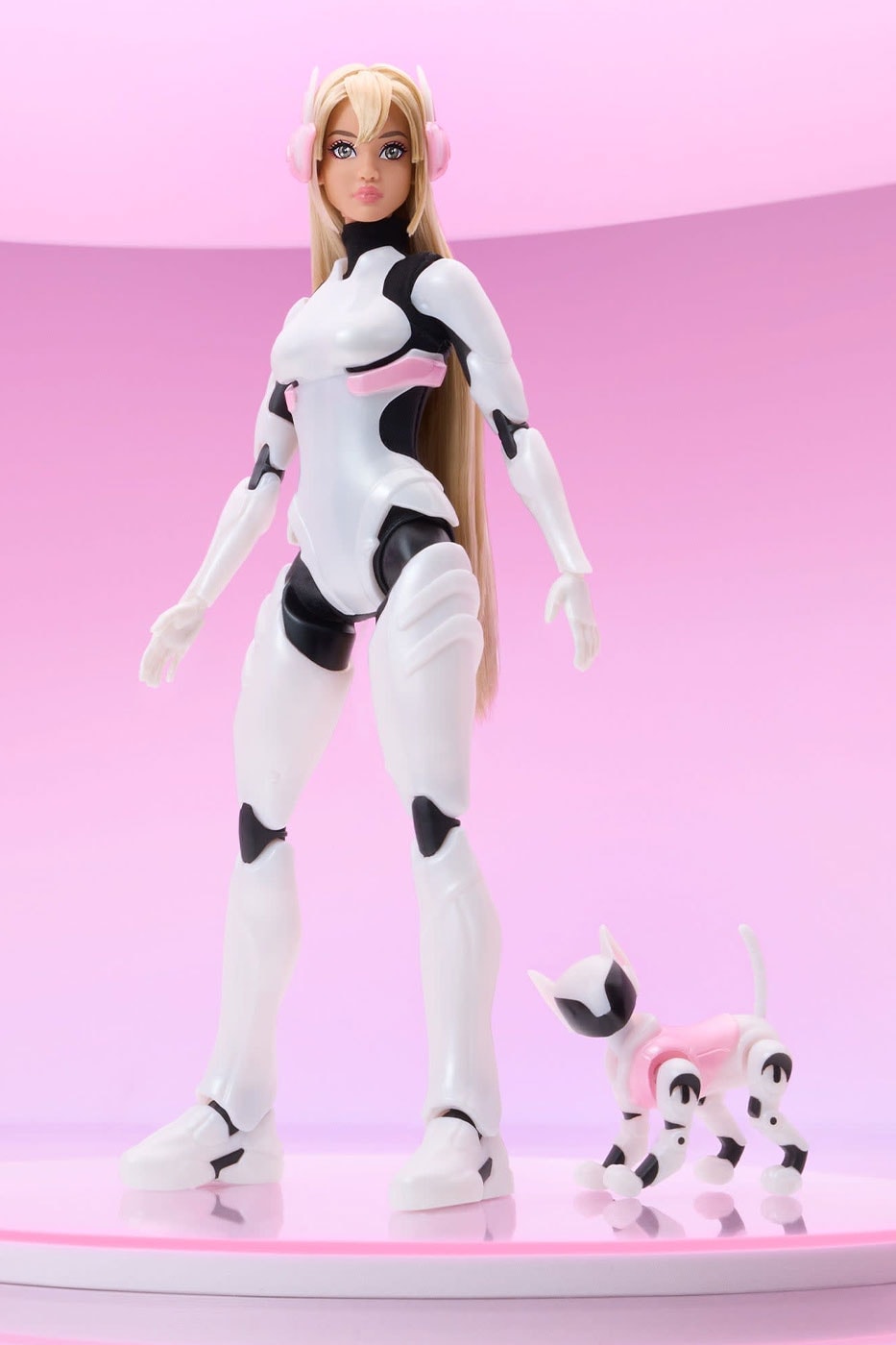 YOON and Mattel Reconfigure Barbie With Cyberpunk Aesthetics and a Robot Companion
