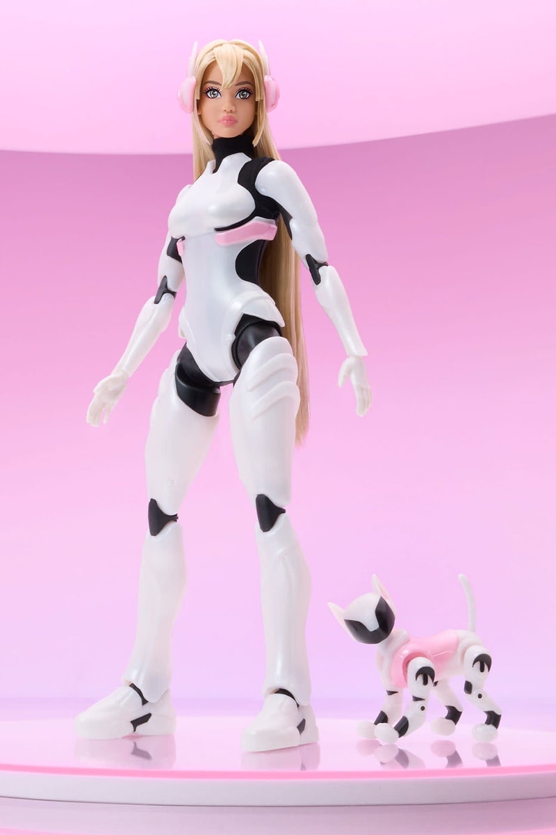 YOON and Mattel Reconfigure Barbie With Cyberpunk Aesthetics and a Robot Companion