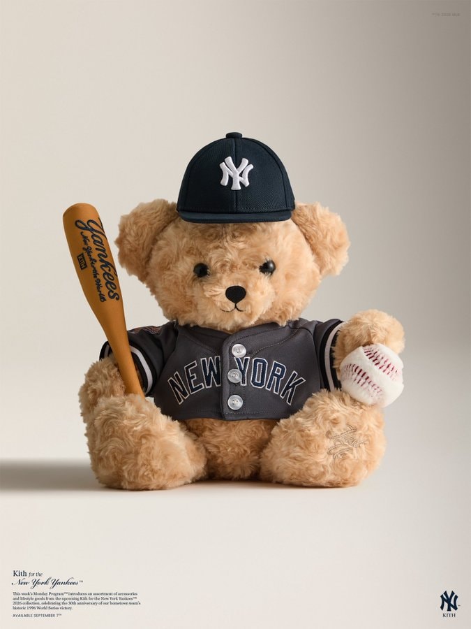 Kith New York Yankees 1996 anniversary collectibles and home goods