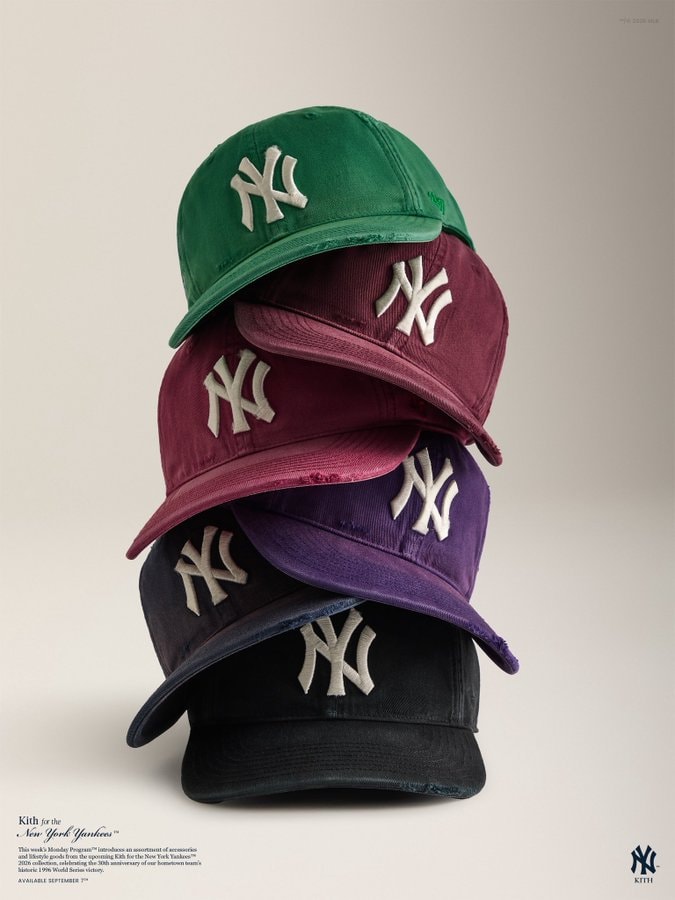 Kith New York Yankees 1996 anniversary collectibles and home goods