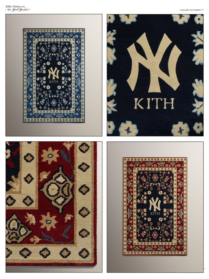 Kith New York Yankees 1996 anniversary collectibles and home goods
