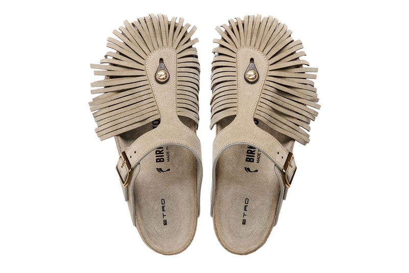 Etro Birkenstock Boston Gizeh fall winter 2026 fw 26 collaboration Release Info