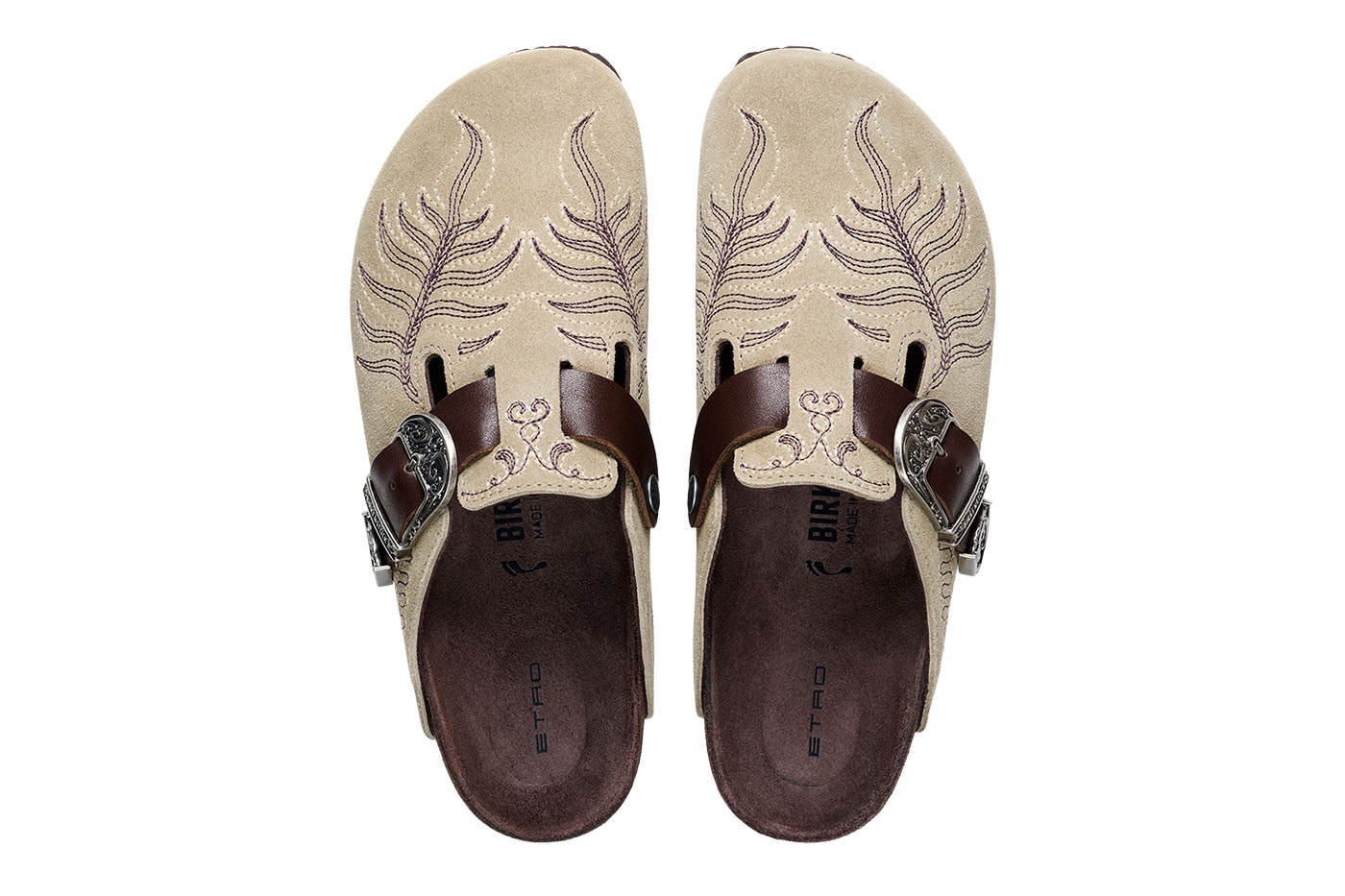 Etro Birkenstock Boston Gizeh fall winter 2026 fw 26 collaboration Release Info