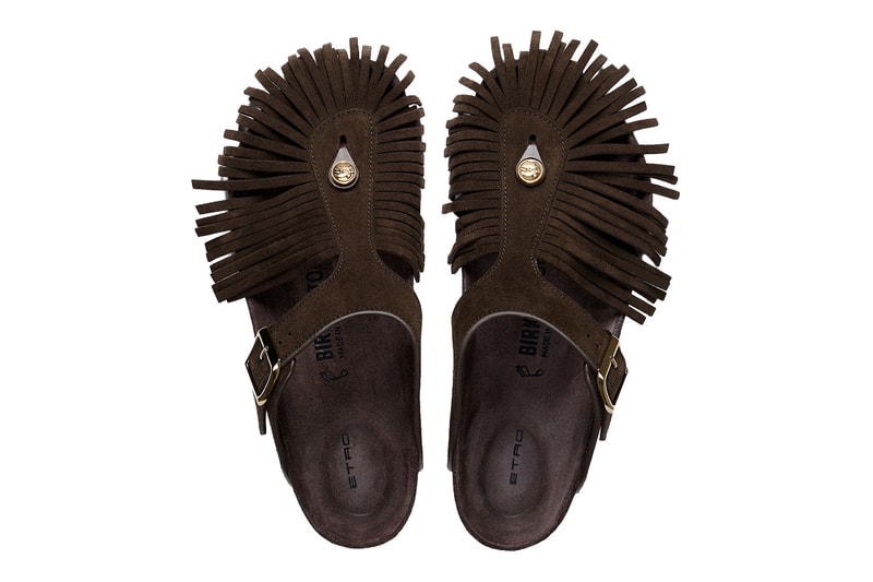 Etro Birkenstock Boston Gizeh fall winter 2026 fw 26 collaboration Release Info
