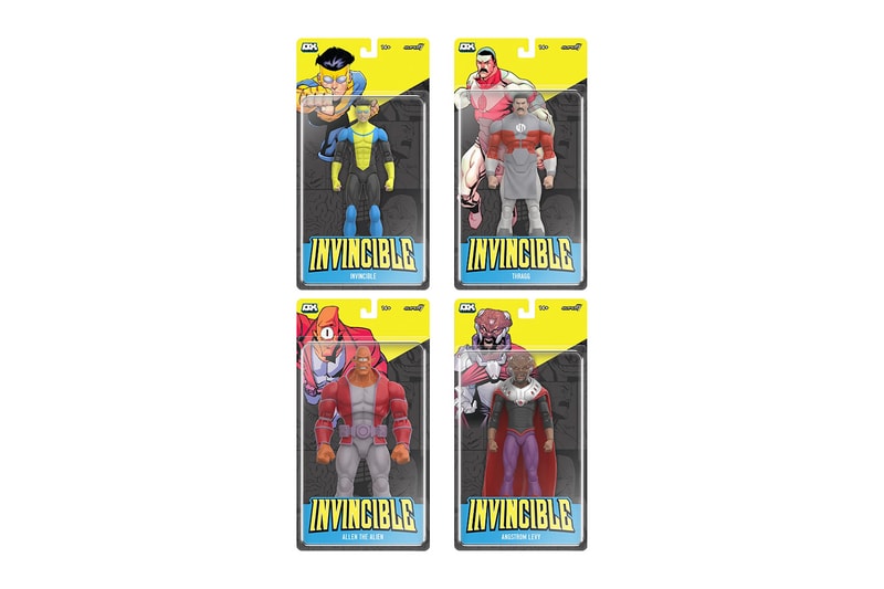 Super7 Invincible Allen The Alien Thragg Angstrom Levy Collectibles Release Info