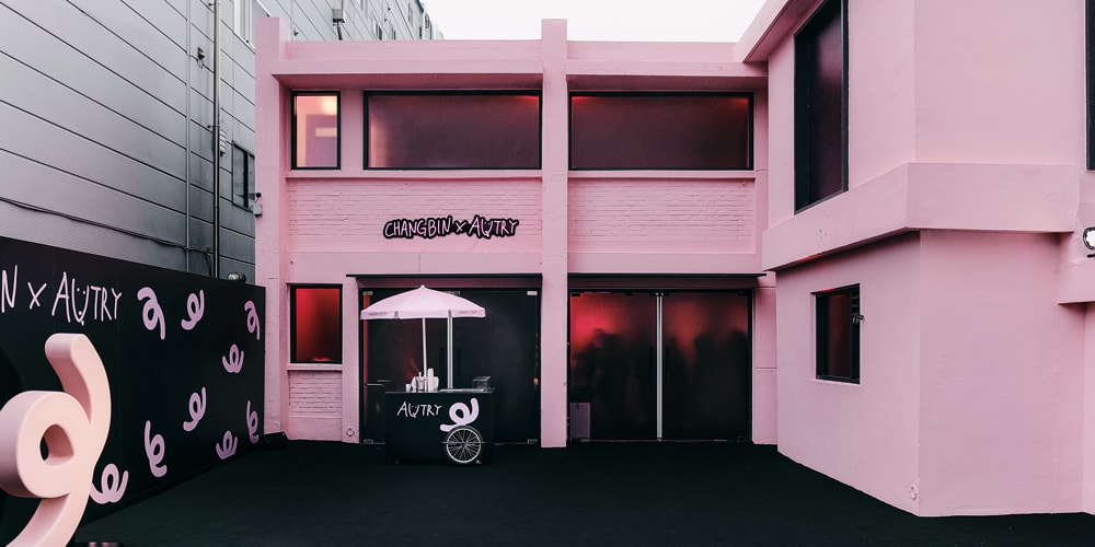 CHANGBIN x AUTRY Collection Launch Event Brings a Pink Paradise to Seoul