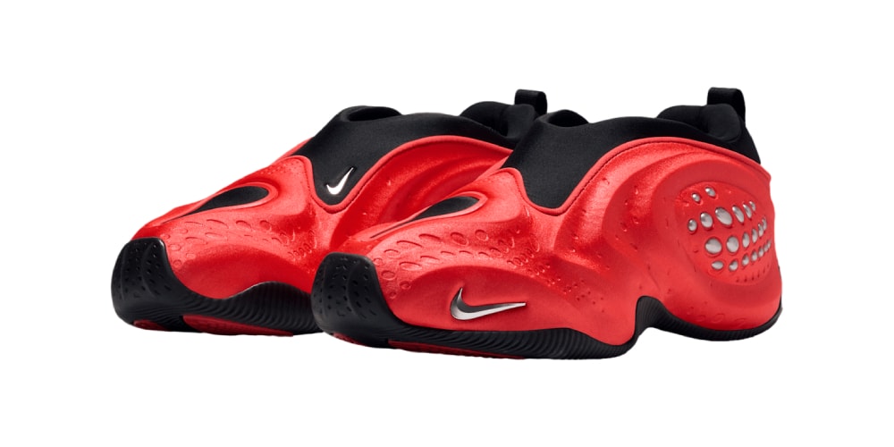 The Nike First Sight Shadow Closes the Trilogy With Sculptural Slip-On Build in "Light Crimson/Metallic Silver"