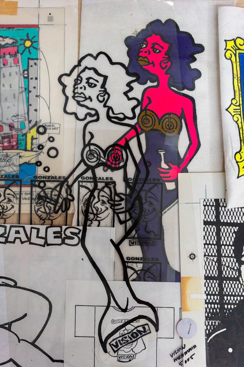 "50 Years of VISION" Exhibition: LA, Shanghai, Tokyo Recap Showcase Mark Gonzales GONZ Street Wear