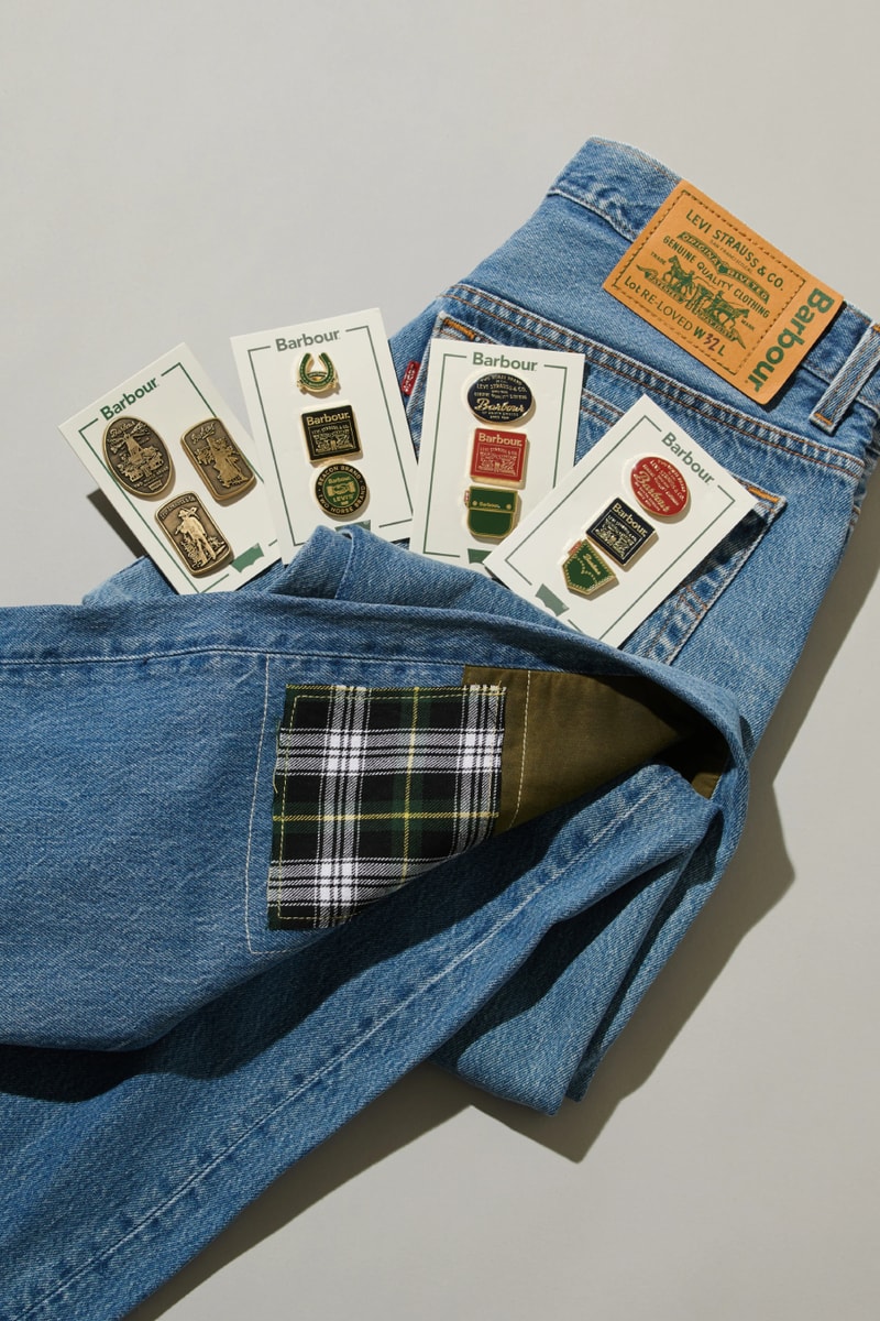 Barbour Levis Japan Re Loved Collaboration collection Release Info