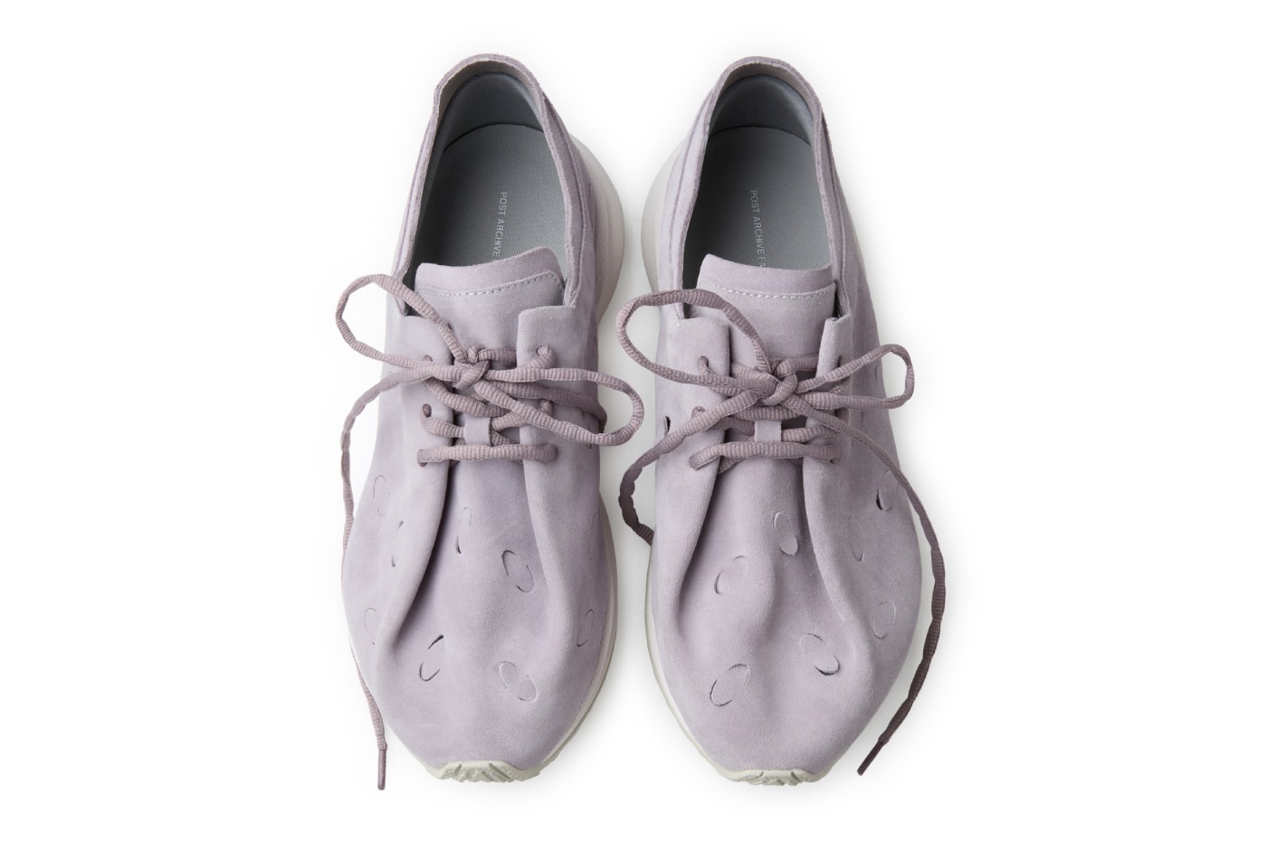 POST ARCHIVE FACTION PAF Petal Trainers Black Brown White Malva Grey Release Info 