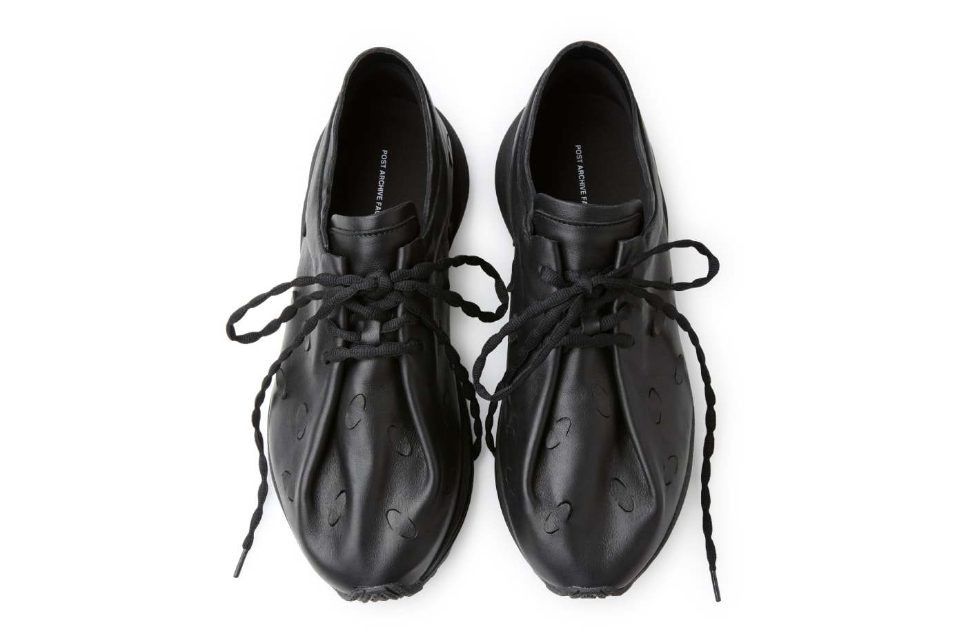 POST ARCHIVE FACTION PAF Petal Trainers Black Brown White Malva Grey Release Info 