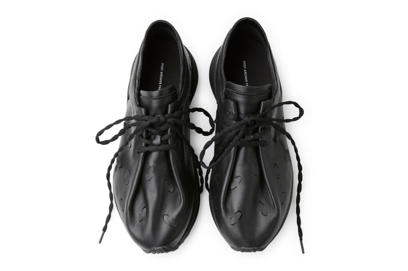 POST ARCHIVE FACTION PAF Petal Trainers Black Brown White Malva Grey Release Info 