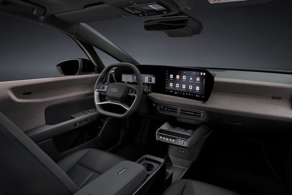 Audi A2 e-tron 2027 electric crossover with boxy profile and aerodynamic design details