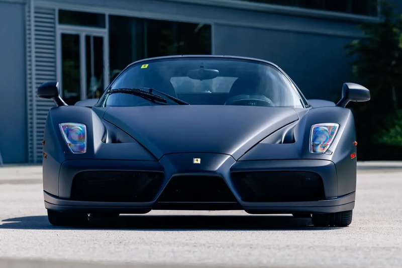 2004 Ferrari Enzo Matte Nero Opaco with Ferrari Classiche certification on RM Sotheby’s Sealed platform