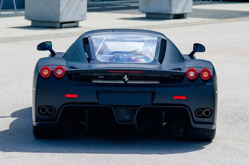 2004 Ferrari Enzo Matte Nero Opaco with Ferrari Classiche certification on RM Sotheby’s Sealed platform