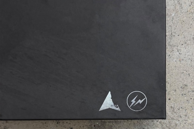 ROA fragment design Andreas Boot Collaboration First Look Info Hiroshi Fujiwara 1017 ALYX 9SM