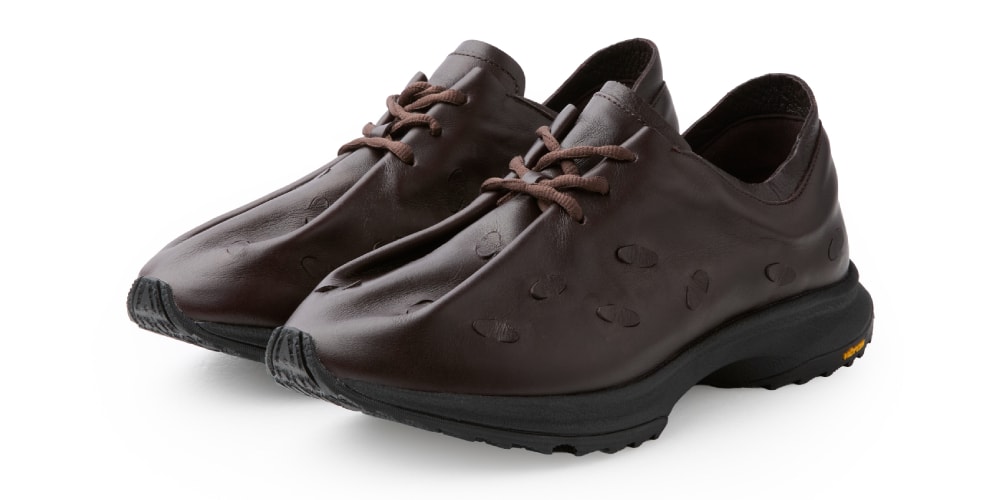POST ARCHIVE FACTION (PAF)'s Petal Trainers Laser-Cut Flower Petals Into Italian Leather