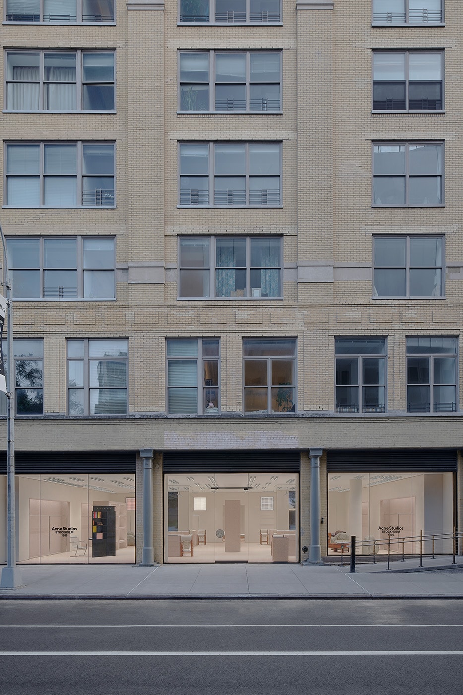 Acne Studios Meatpacking Store Opening Info NYC Jonny Johansson Halleroed Max Lamb