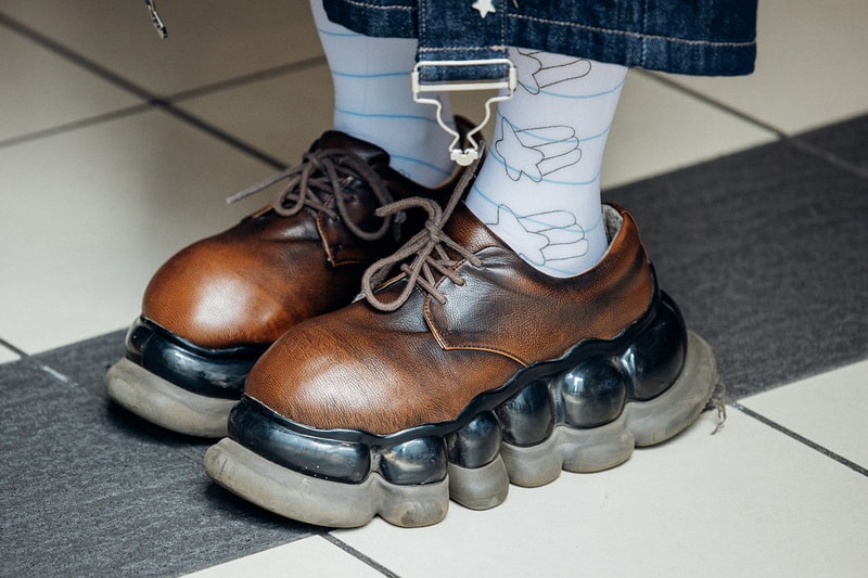 Best Footwear Trends at Tokyo Fashion Week SS27 new balance nike adidas acne studios comme des garcons salomon asics awake ny balenciaga cdg mizuno hoka grounds puma