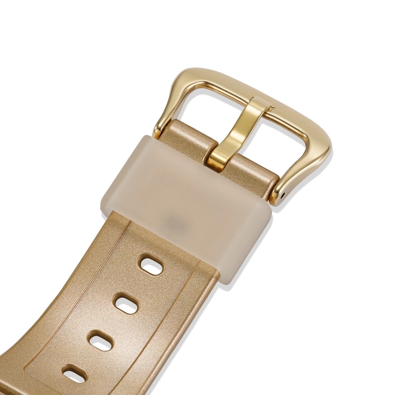 BlackEyePatch G SHOCK DW 5600BEP 9 gold tone watch