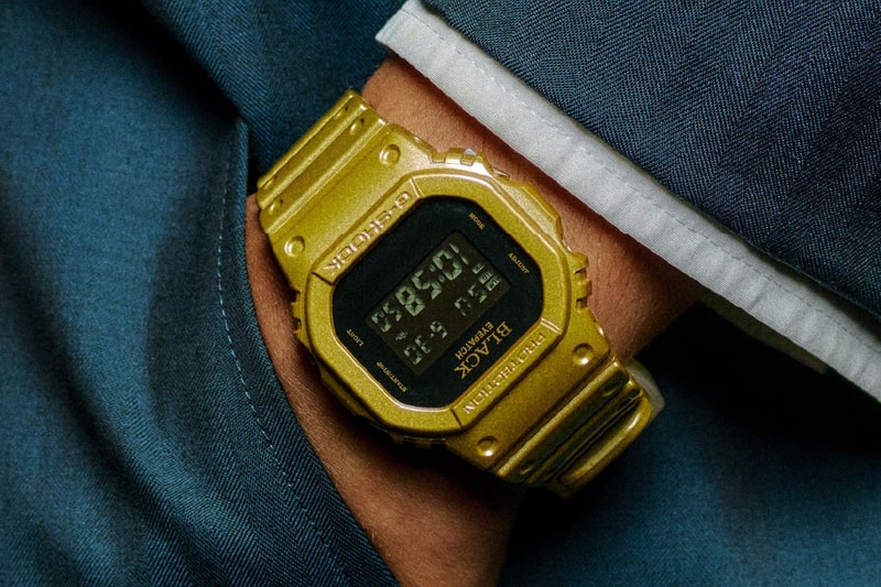 BlackEyePatch and G-SHOCK Launch Gold-Tone DW-5600 Watch