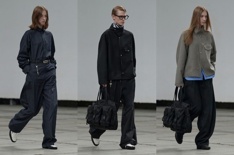 HYKE Reimagines Heritage Military Codes Across a Dual Gender Runway for SS27