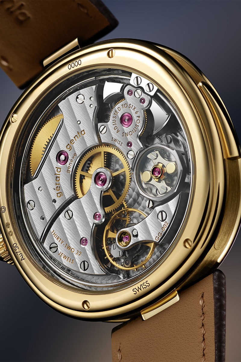 gérald genta Geneva Minute Repeater Golden Obsidian Watch Info