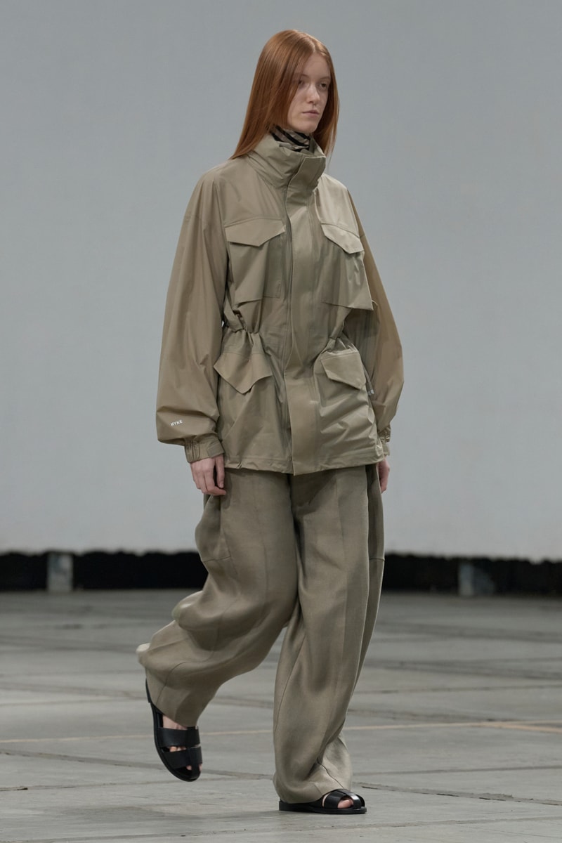 HYKE Spring/Summer 2027 Runway Collection Info Hideaki Yoshihara Yukiko Ode
