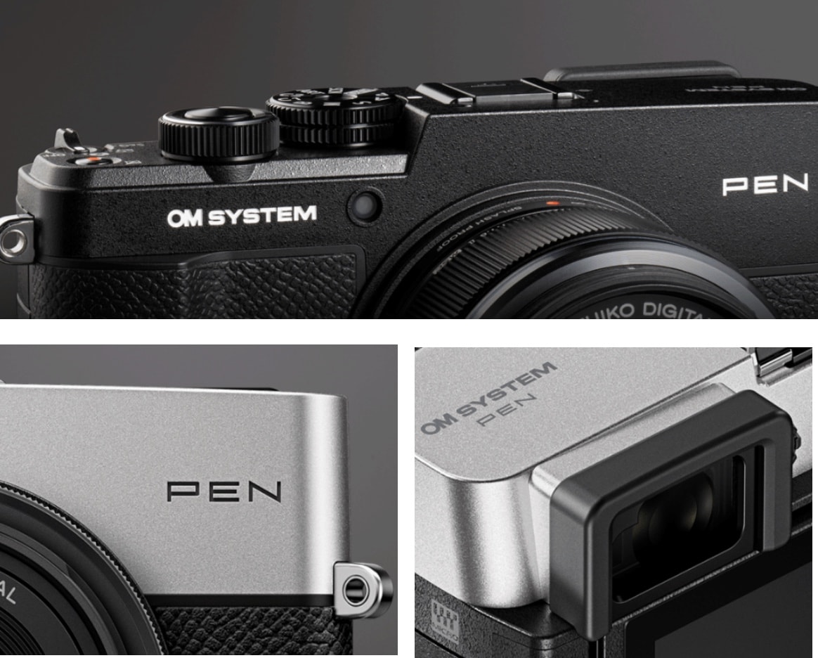 OM SYSTEM PEN camera design and features