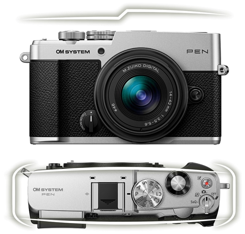 OM SYSTEM PEN camera design and features