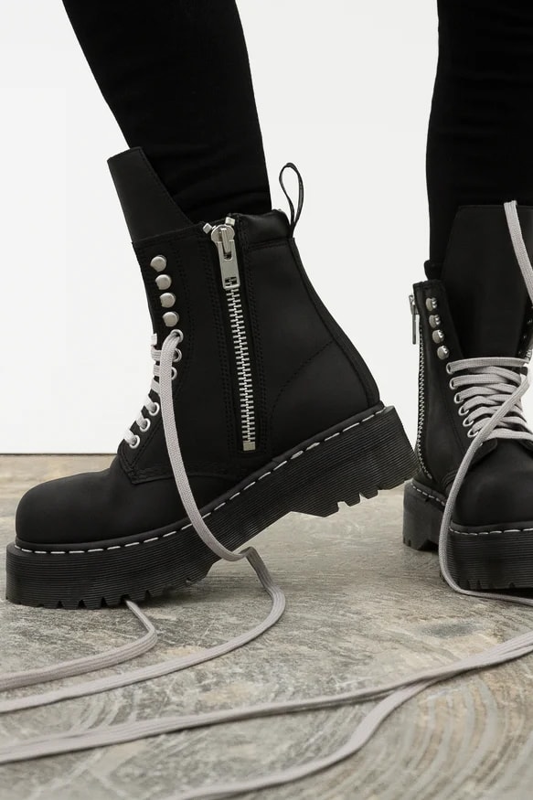 Rick Owens Dr Martens Quad Sole Collection