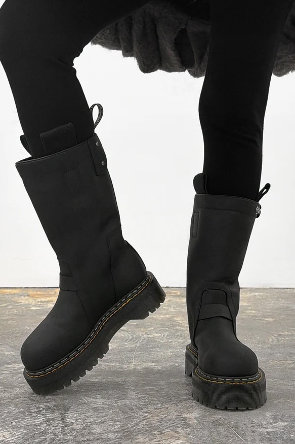 Rick Owens Dr Martens Quad Sole Collection