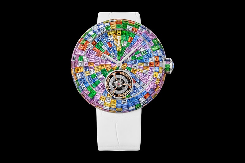 Jacob & Co. Brilliant Flying Tourbillon Baguette Pastel Arlequino Info BT560.30.AC.UA.ABALA