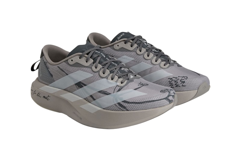 Song for the Mute adidas Adizero EVO SL Dove Grey/Grey Two/Grey Six KJ0774 Release Info