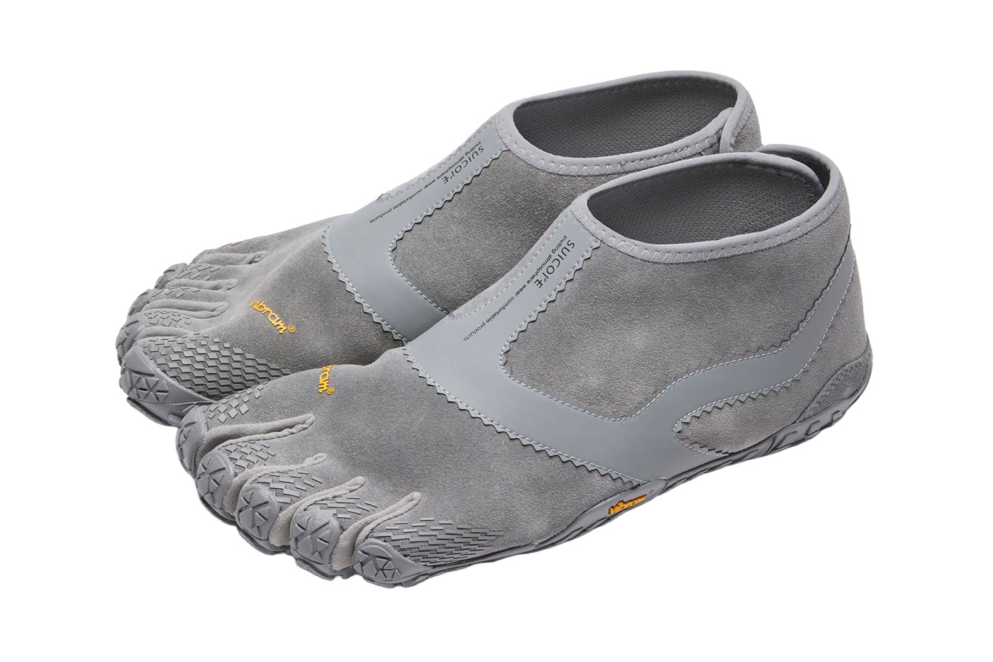 SUICOKE Vibram Five Fingers Nin-Low Suede gray black Release Info
