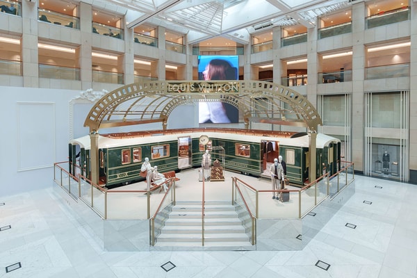 Louis Vuitton Unveils Train-Themed Pop-Up Store at LANDMARK Hong Kong 