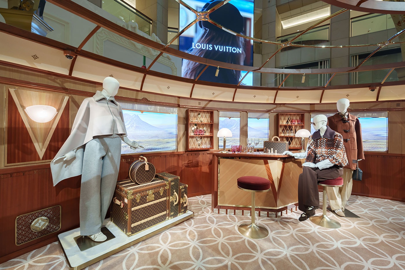 Louis Vuitton Unveils Train-Themed Pop-Up Store at LANDMARK Hong Kong 