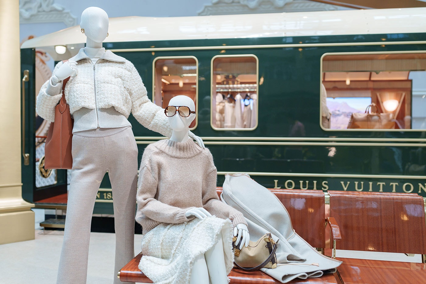 Louis Vuitton Unveils Train-Themed Pop-Up Store at LANDMARK Hong Kong 
