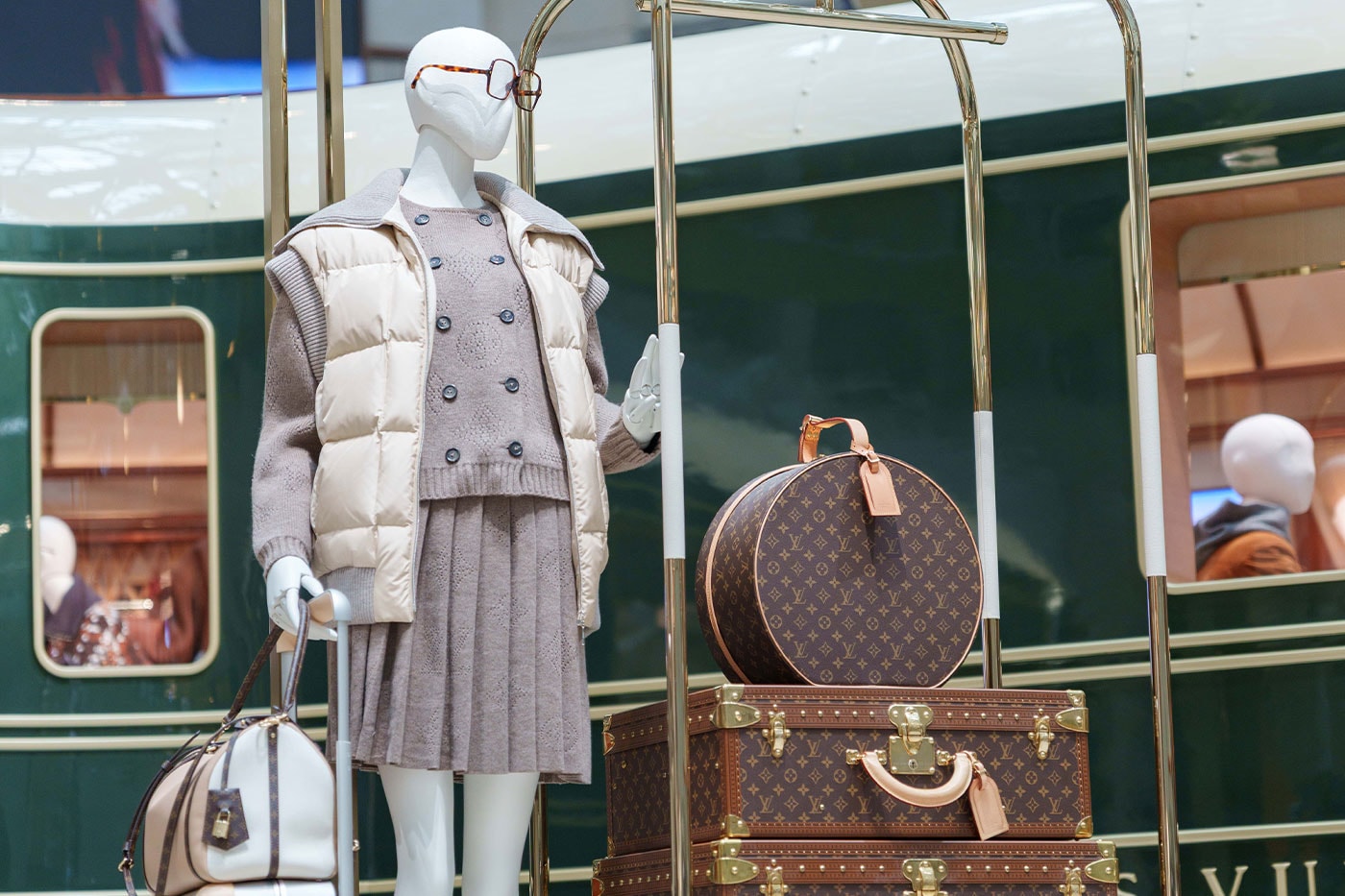 Louis Vuitton Unveils Train-Themed Pop-Up Store at LANDMARK Hong Kong 