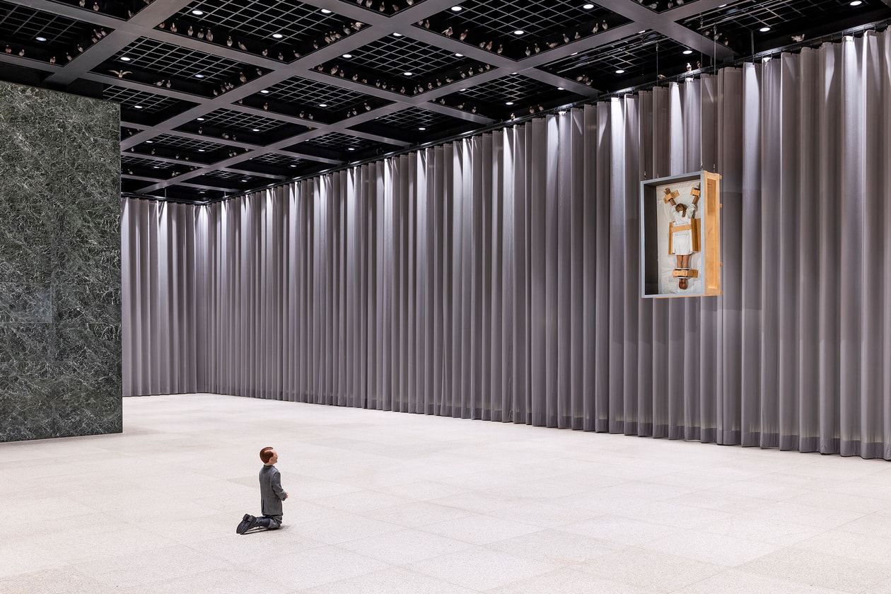 Maurizio Cattelan 'Night' Exhibition Neue Nationalgalerie Berlin Art Artworks