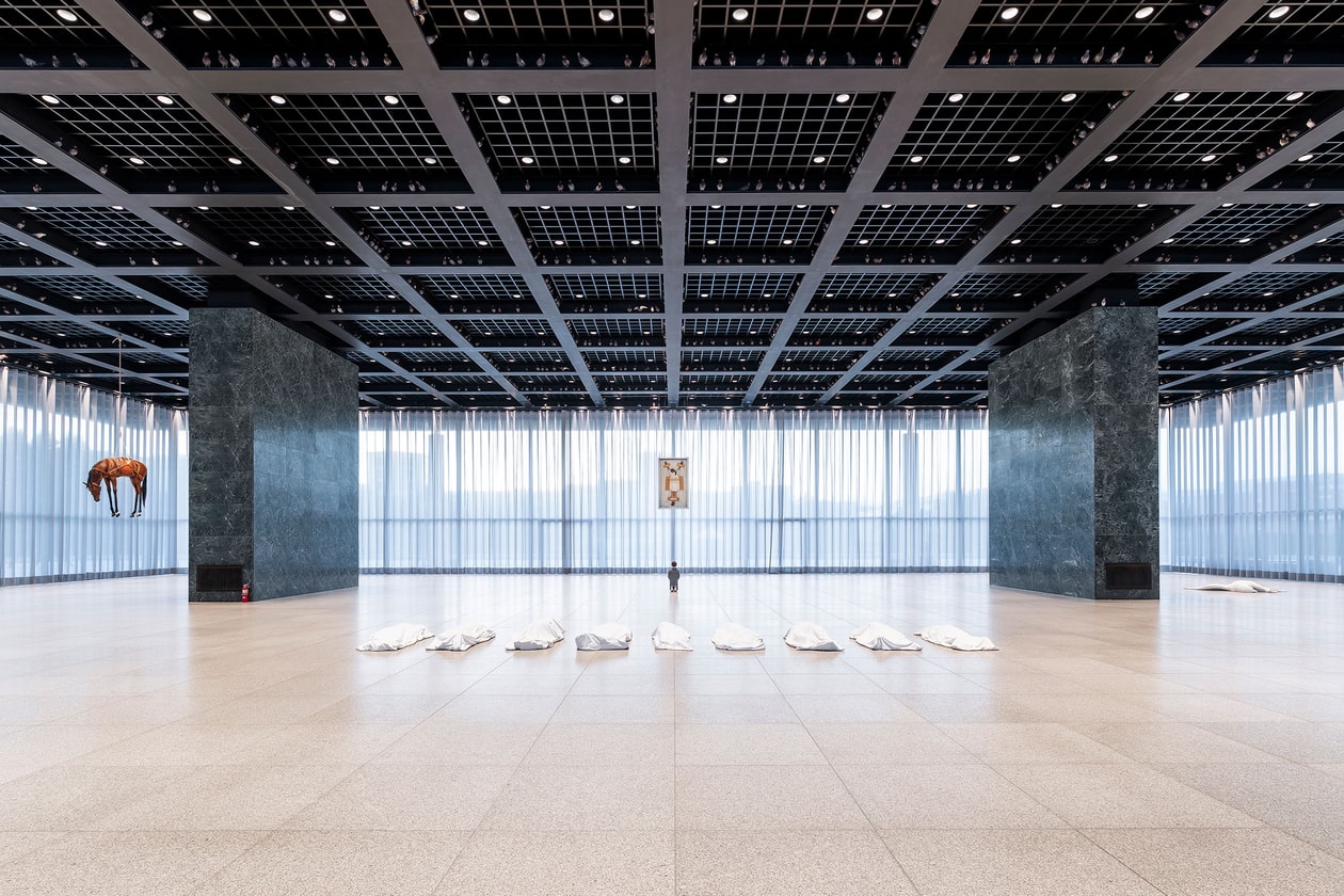 Maurizio Cattelan 'Night' Exhibition Neue Nationalgalerie Berlin Art Artworks