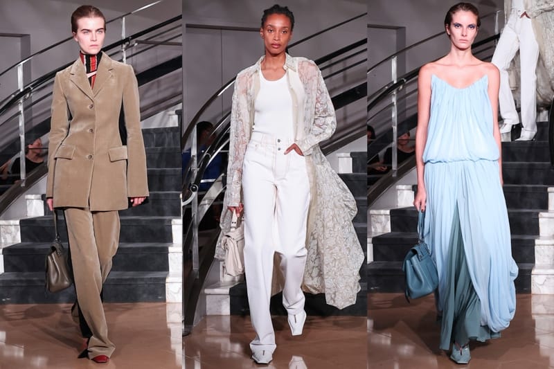 Proenza Schouler SS27 Reshapes Sharp Tailoring With Cowling, Cyanotype Roses and a Rounder PS1