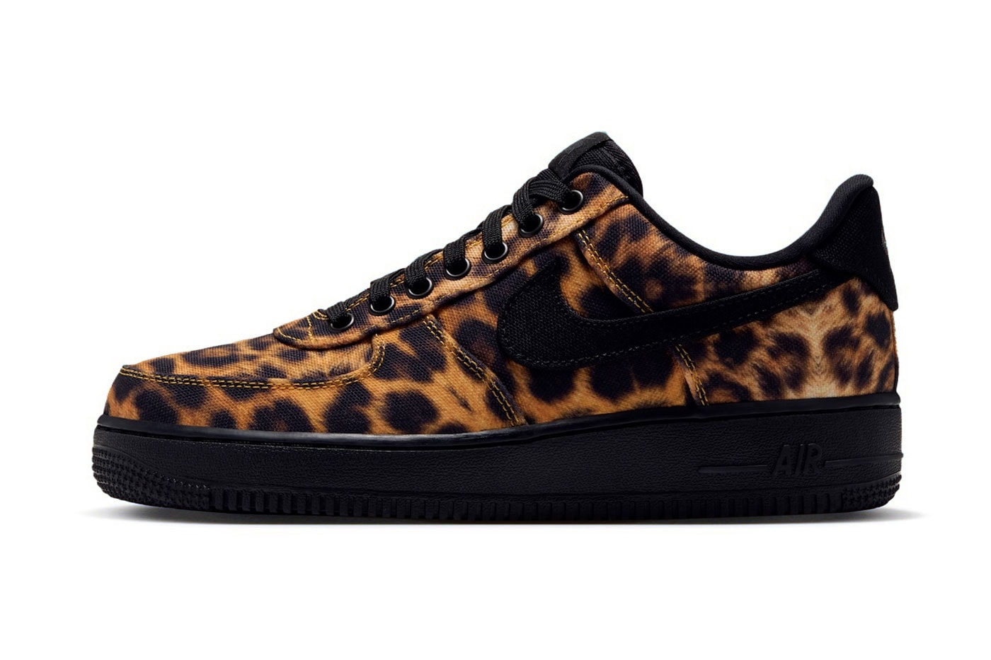 Nike Air Force 1 Low "Leopard" Features All-Over Printed Canvas Upper