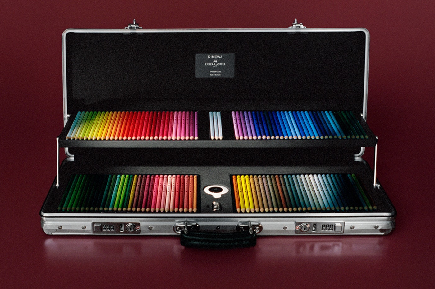 RIMOWA e Faber-Castell transformam material de desenho em objeto de design