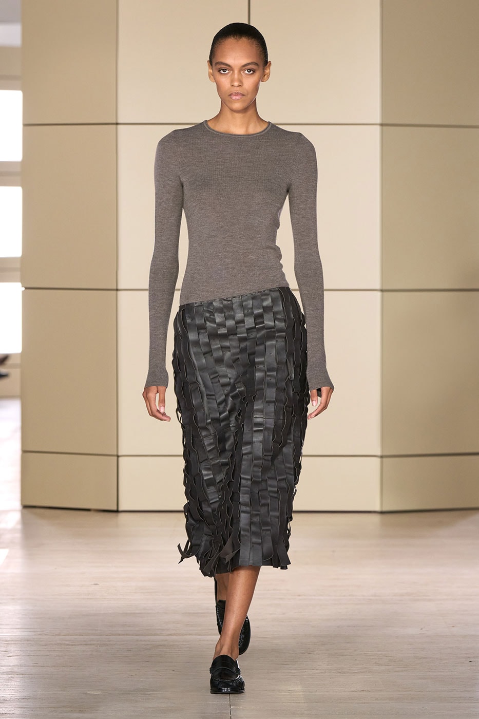 COS Blends Corporate Modernism and 1920s Decadence for FW26 new york fashion week