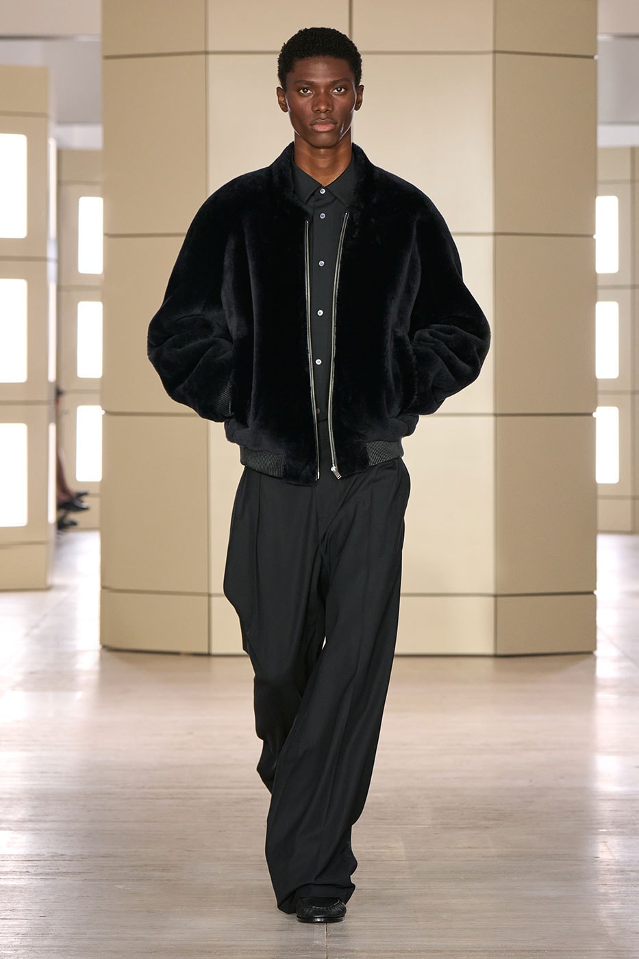 COS Blends Corporate Modernism and 1920s Decadence for FW26 new york fashion week