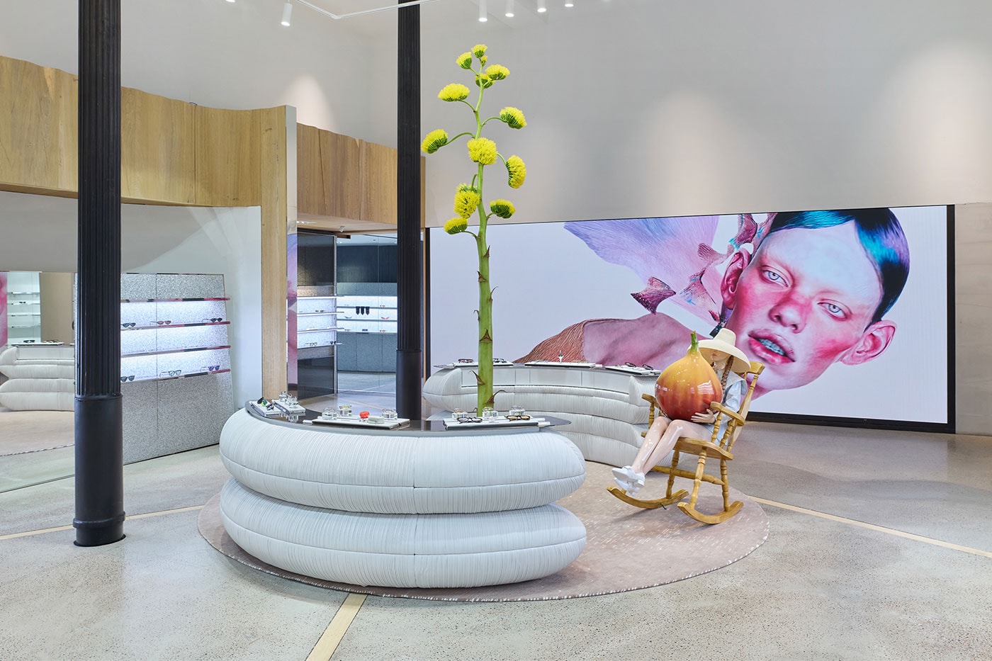 Look Inside Gentle Monster's Reimagined New York Flagship Store accessories sunglasses