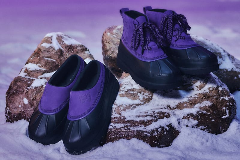 SOREL and NEEDLES Partner on Purple-Toned Ambler Footwear Collection