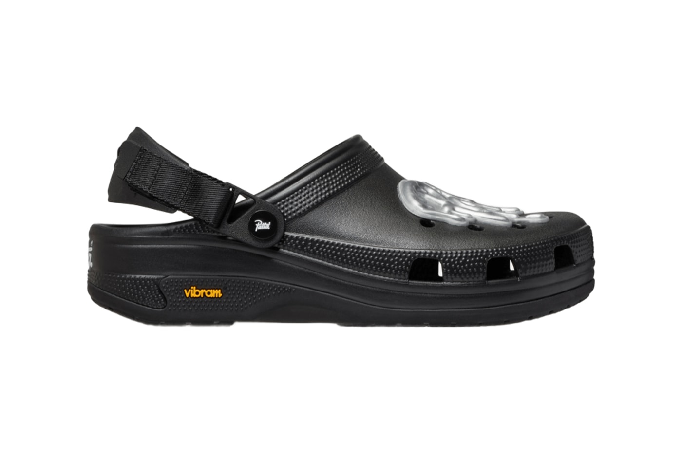 Patta Crocs Classic EXP Clog Black Almost White 212487-1CN 212487-001 Release Info