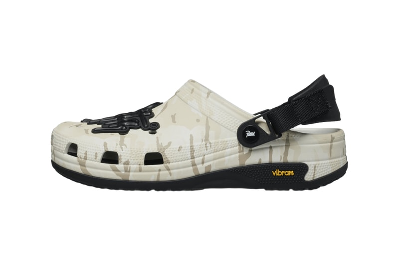 Patta Crocs Classic EXP Clog Black Almost White 212487-1CN 212487-001 Release Info